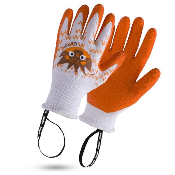Rostaing - Gants de jardinage enfant - Gaston le hérisson - 6-8 ans - face recto
